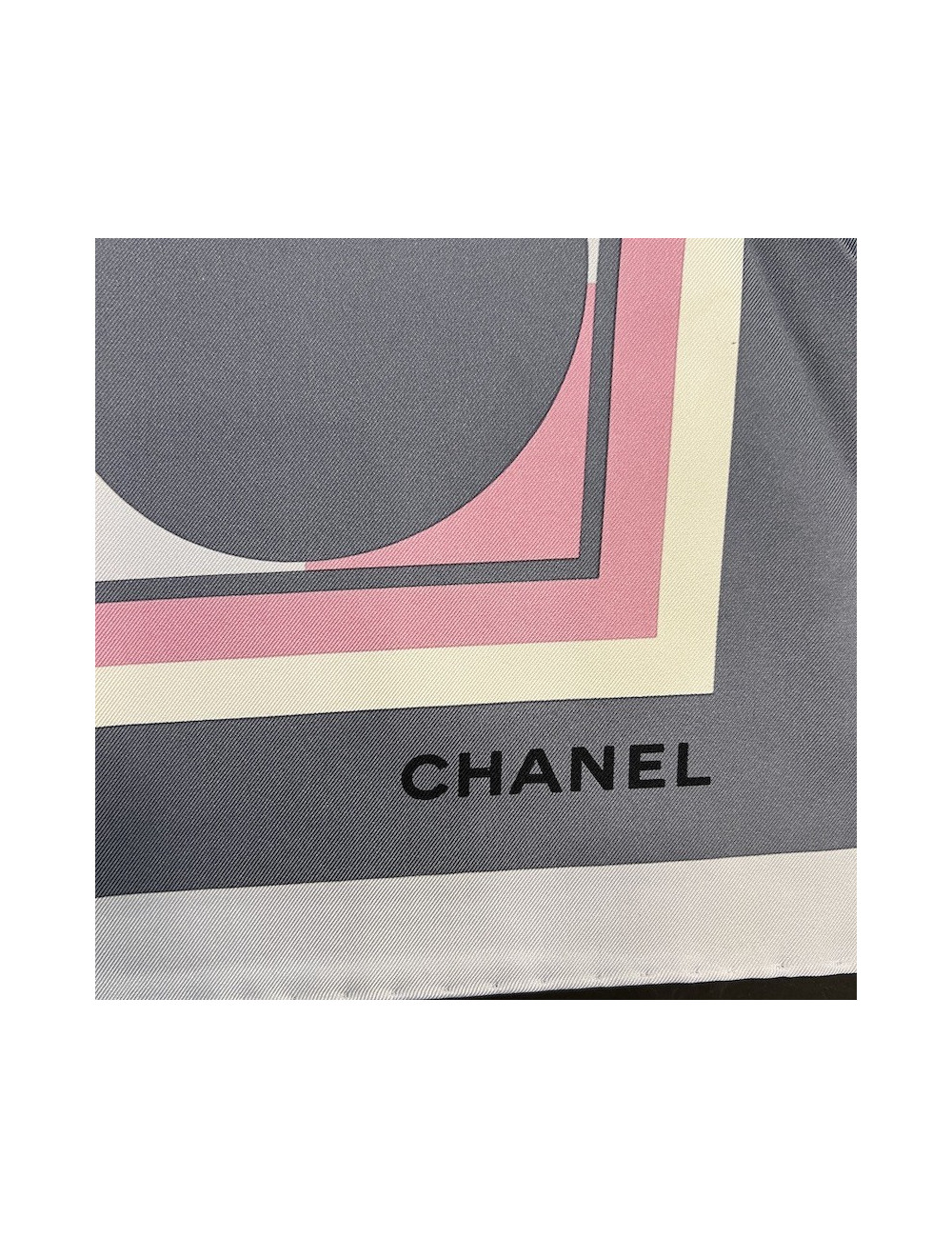 Carré CHANEL soie "CC"