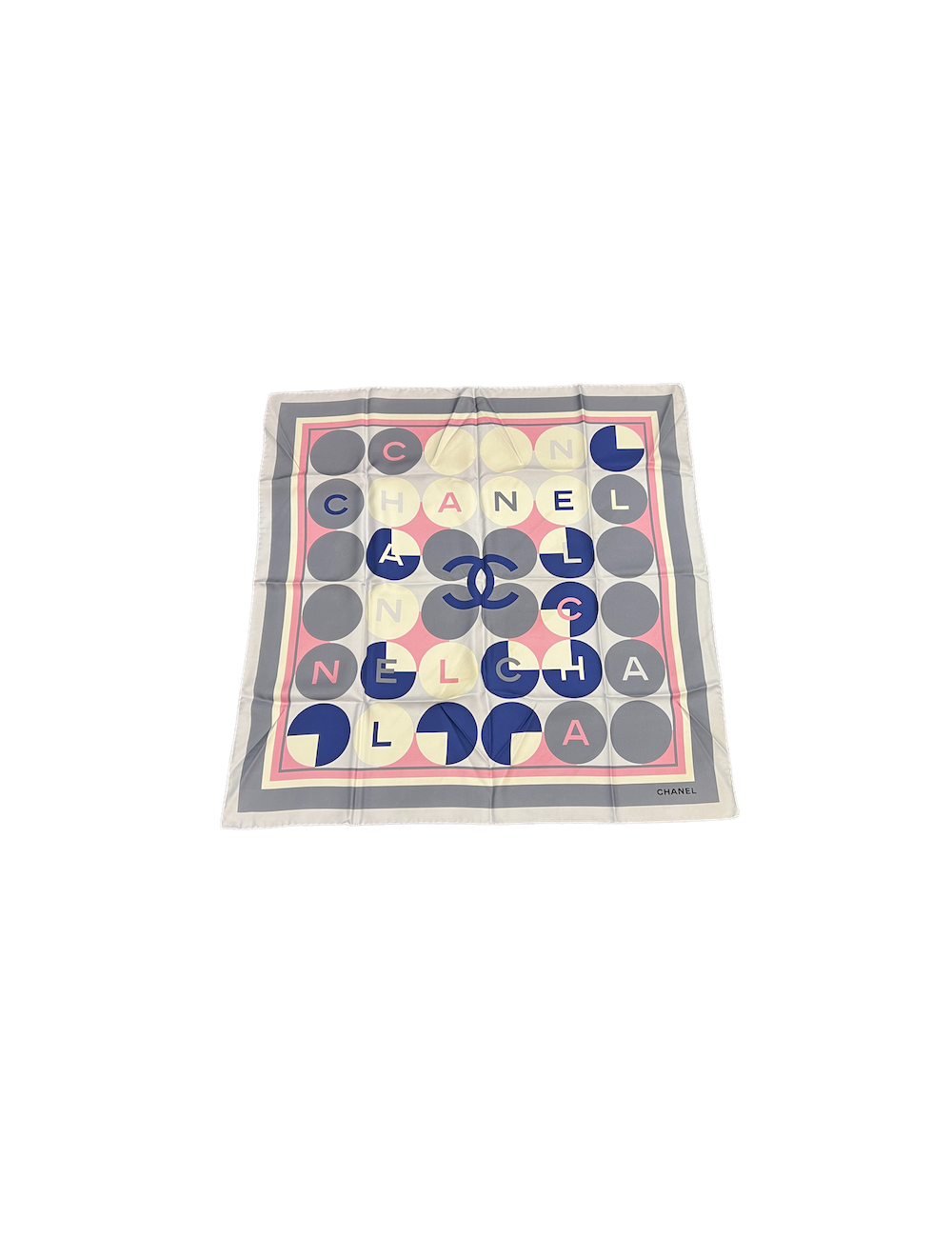 Carré CHANEL soie "CC"