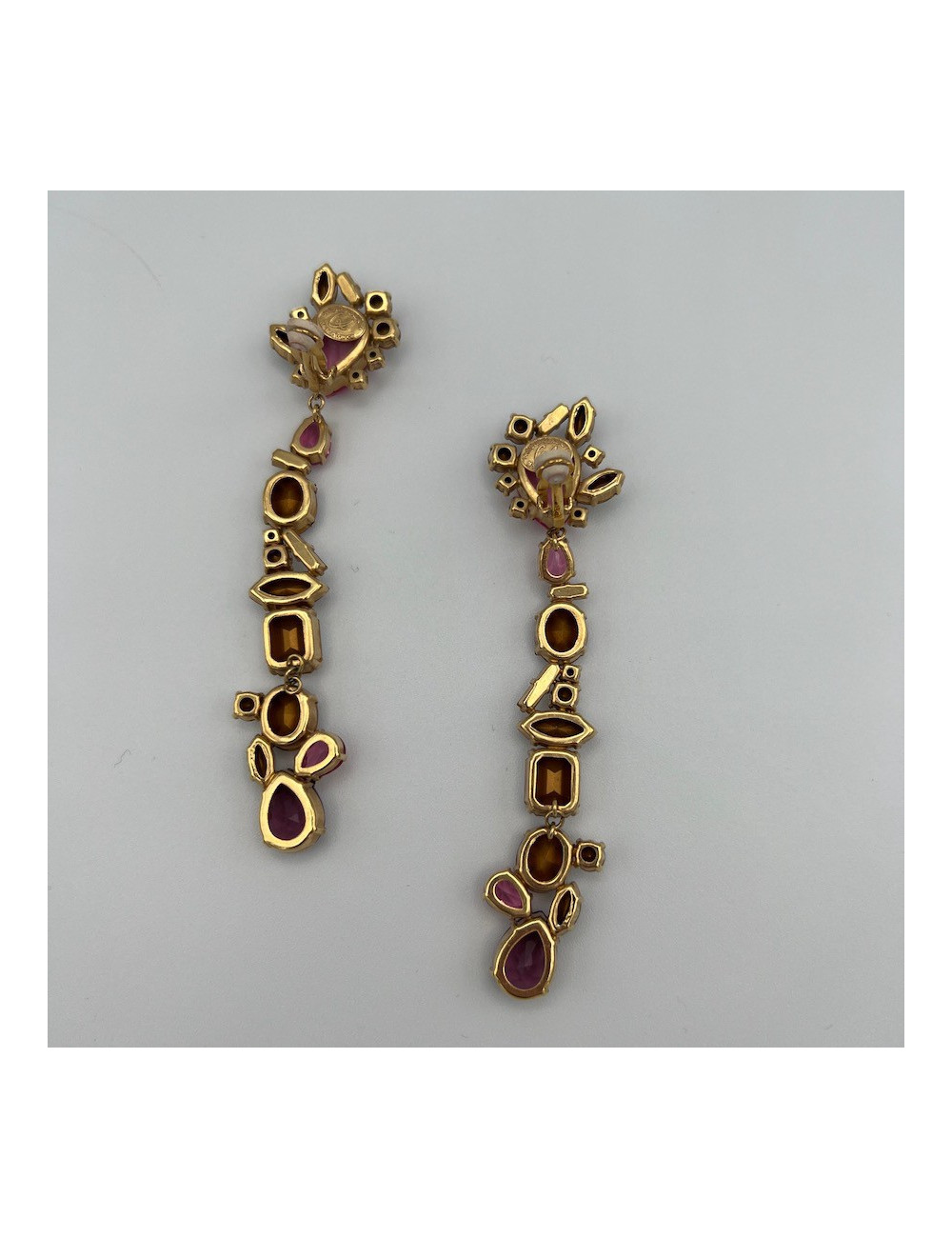 Clips pendants vintage CHRISTIAN LACROIX