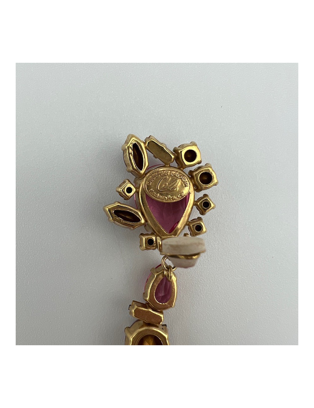 Clips pendants vintage CHRISTIAN LACROIX