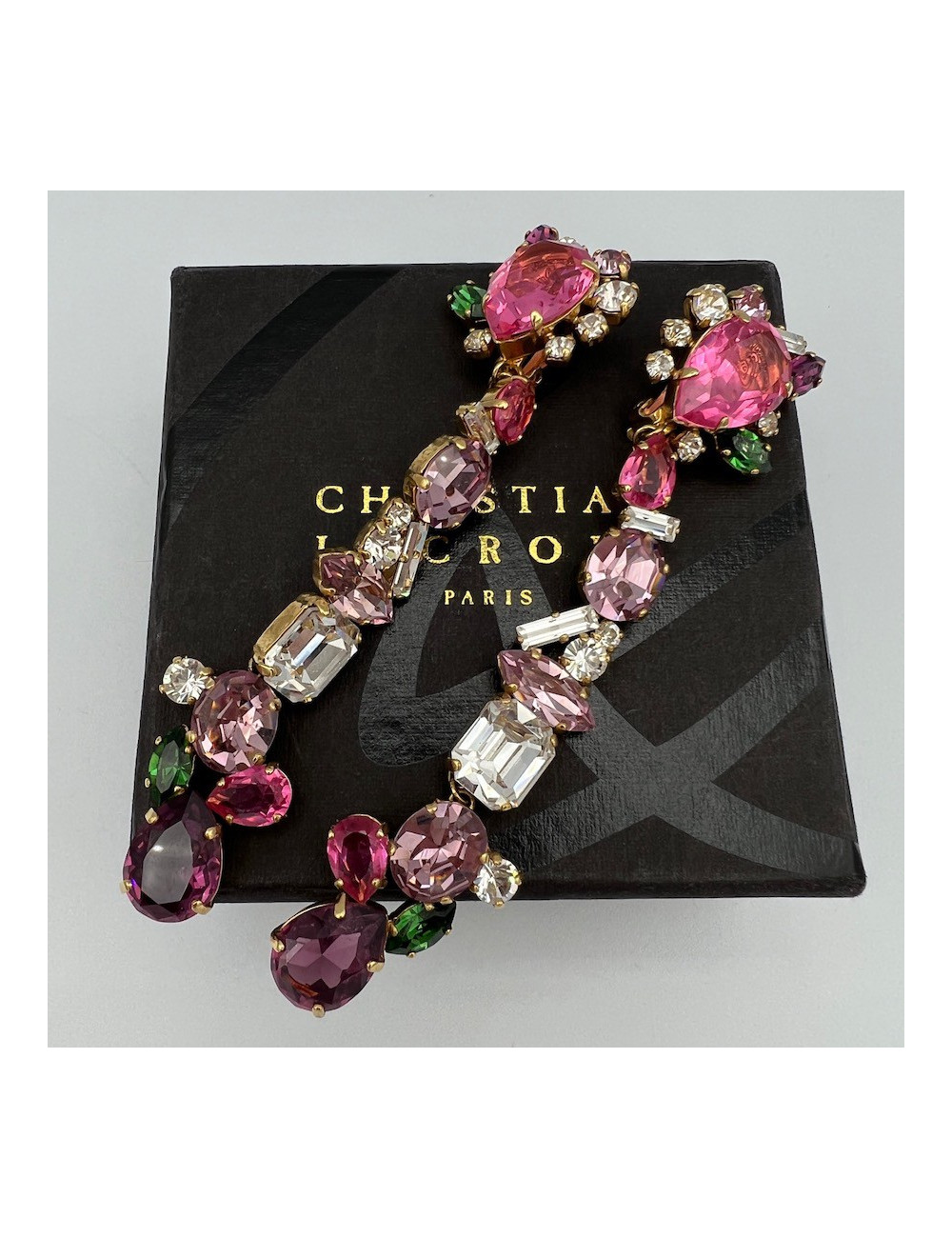 Clips pendants vintage CHRISTIAN LACROIX