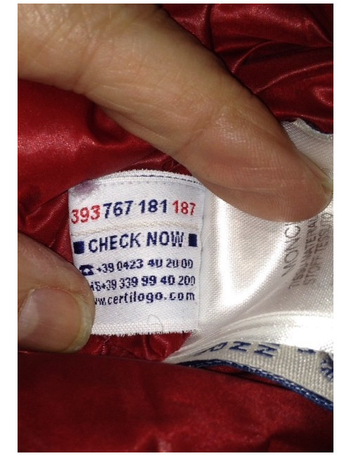 Doudoune MONCLER rouge