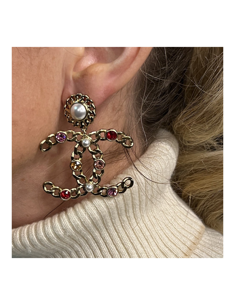 Clous pendants CHANEL GM