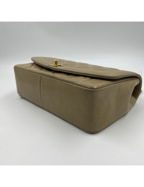 Sac CHANEL Diana vintage beige