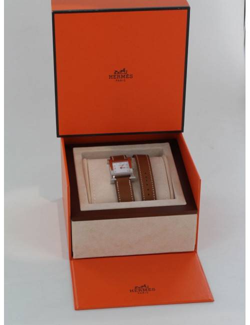 montre H HERMES double tour