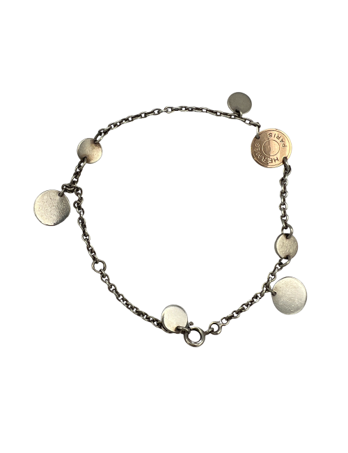 Bracelet HERMES Confettis argent or