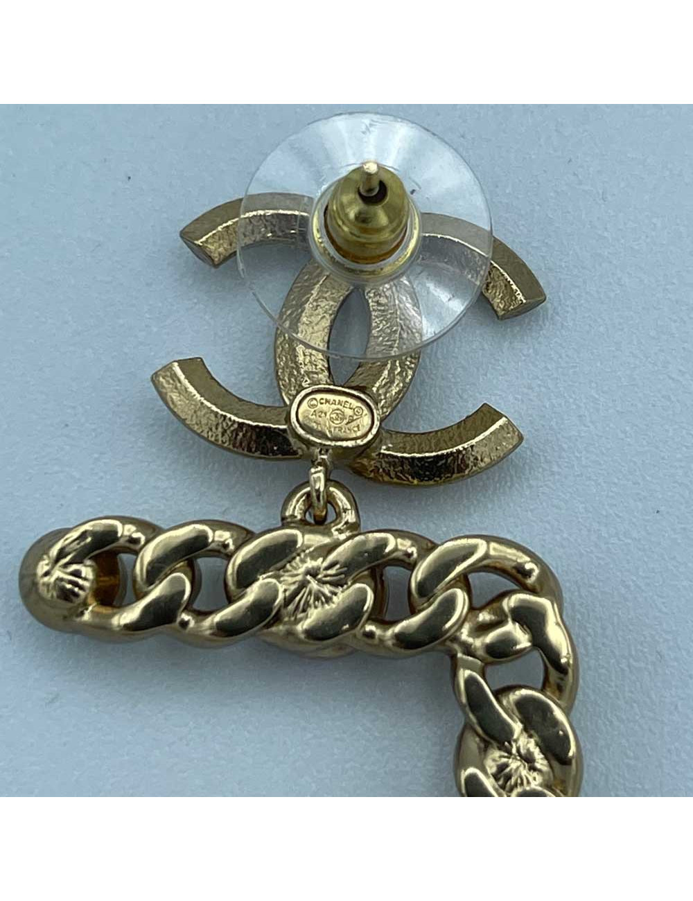 CHANEL Large 5 Stud - CHANEL Fashion Jewelry Occasion Certified 