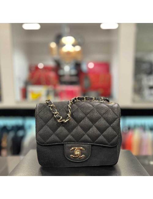 Mini timeless chanel caviar noir