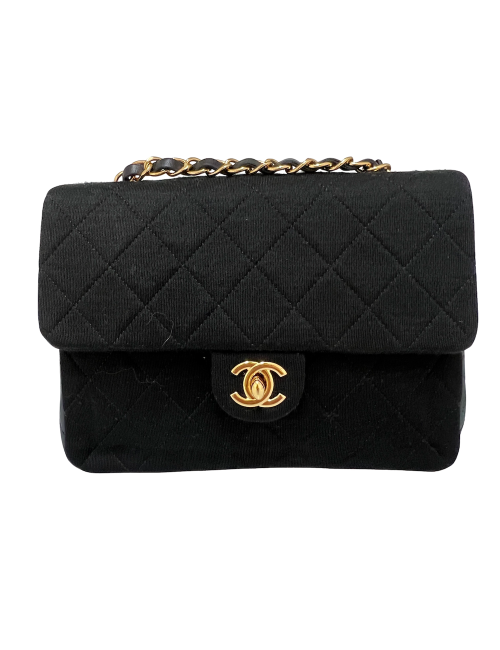 Timeless CHANEL jersey noir Vintage