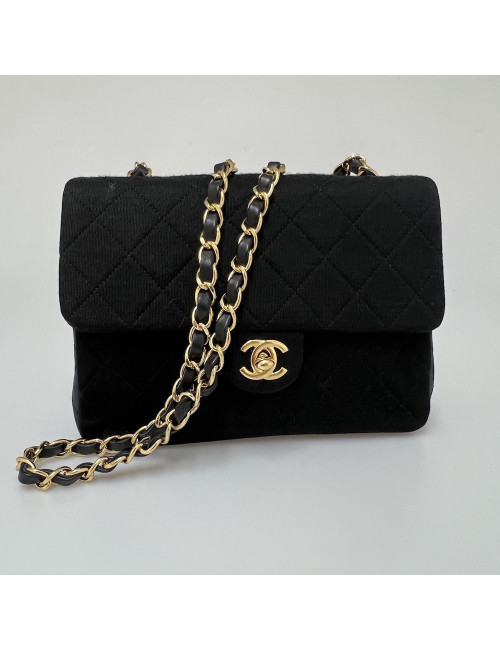 Timeless CHANEL jersey noir Vintage