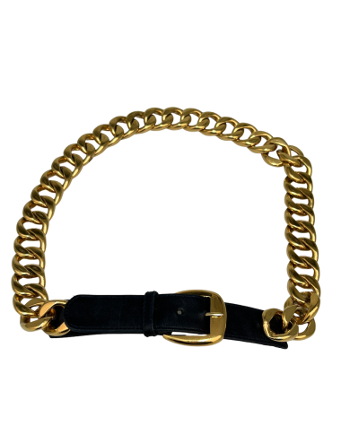 Ceinture CHANEL chaine et cuir