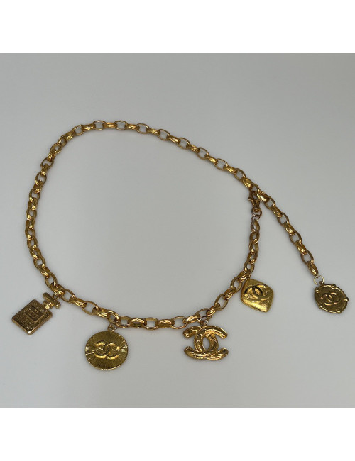 Ceinture CHANEL Multi charms Vintage