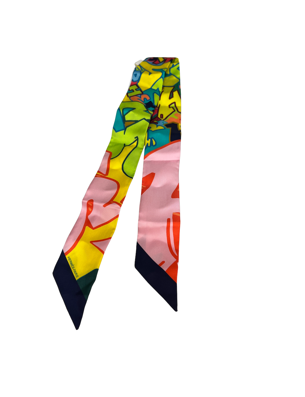 Twilly Graff HERMES  100% soie