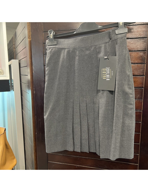 Jupe CHANEL T 36 grise