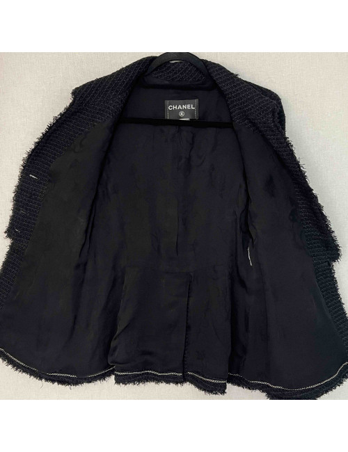 CHANEL T38 black jacket - Certified Authentic Occasion