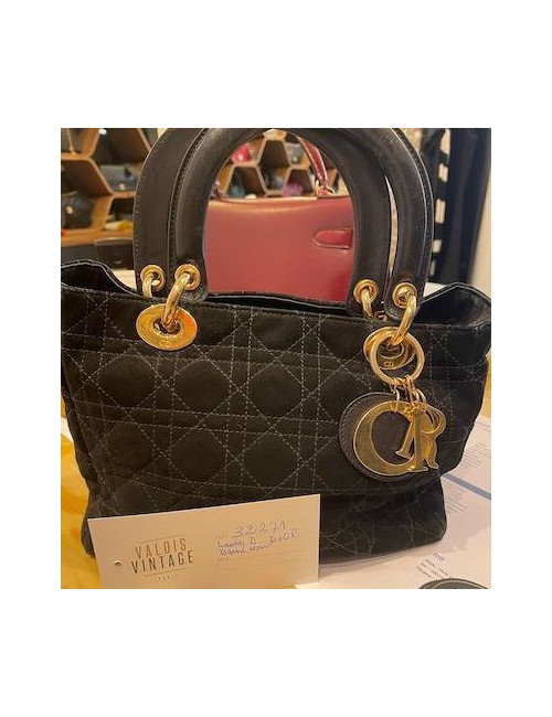 Lady Dior DIOR daim noir