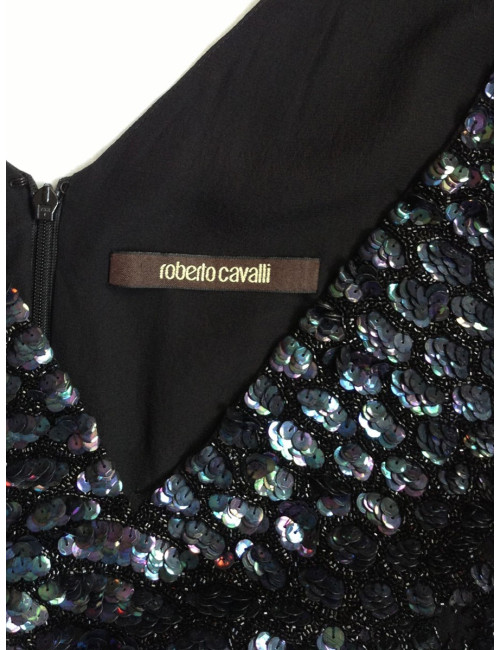 Robe ROBERTO CAVALLI bi-matière