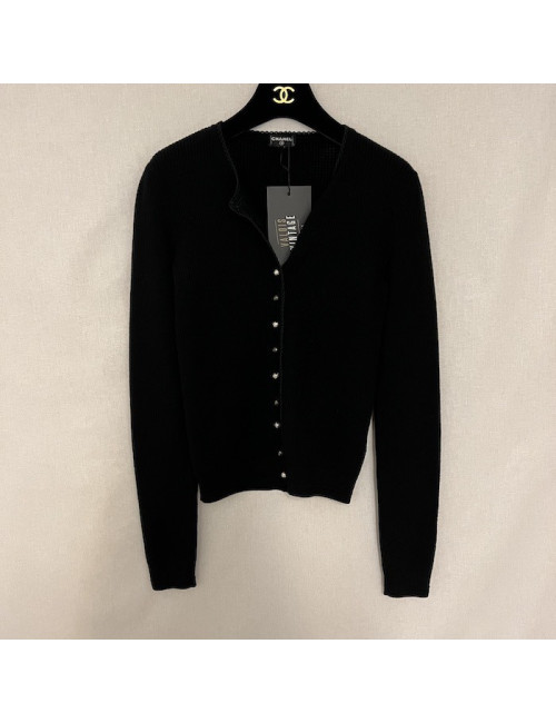 Gilet CHANEL T36 noir