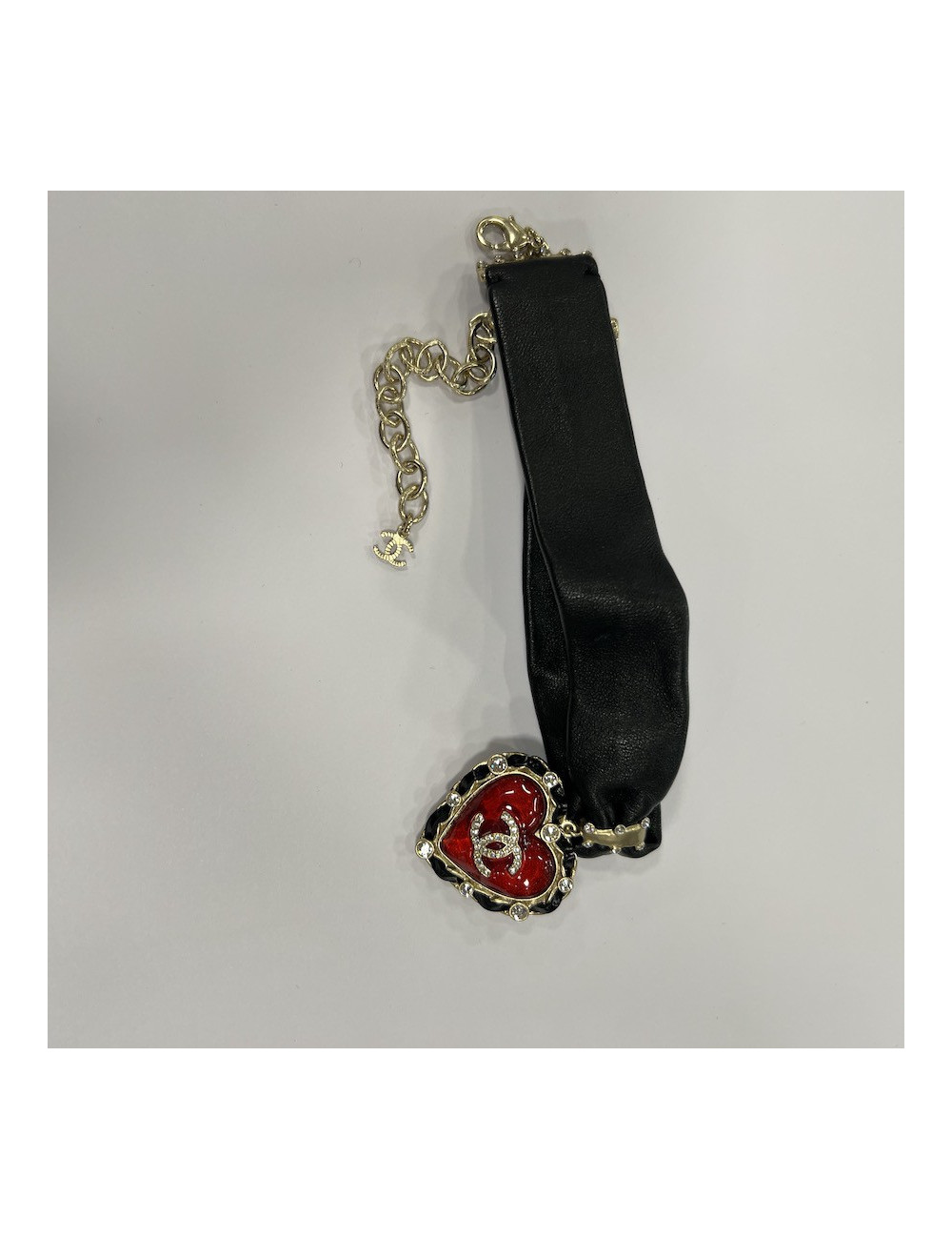 Collier ras de cou CHANEL coeur 
