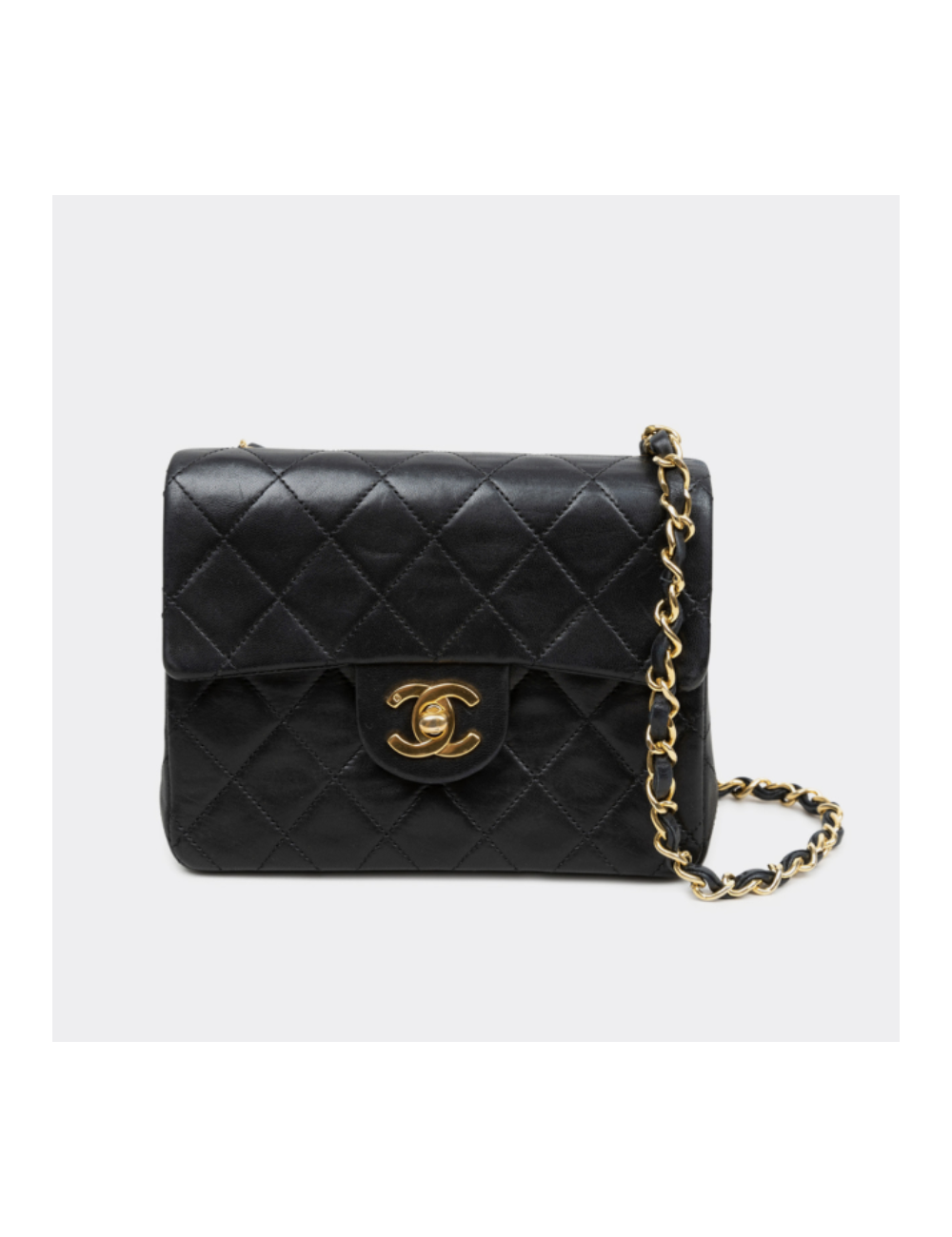Mini timeless CHANEL noir