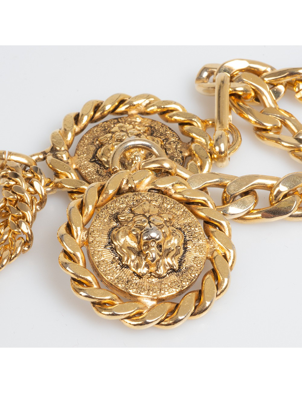 Ceinture CHANEL têtes de lion