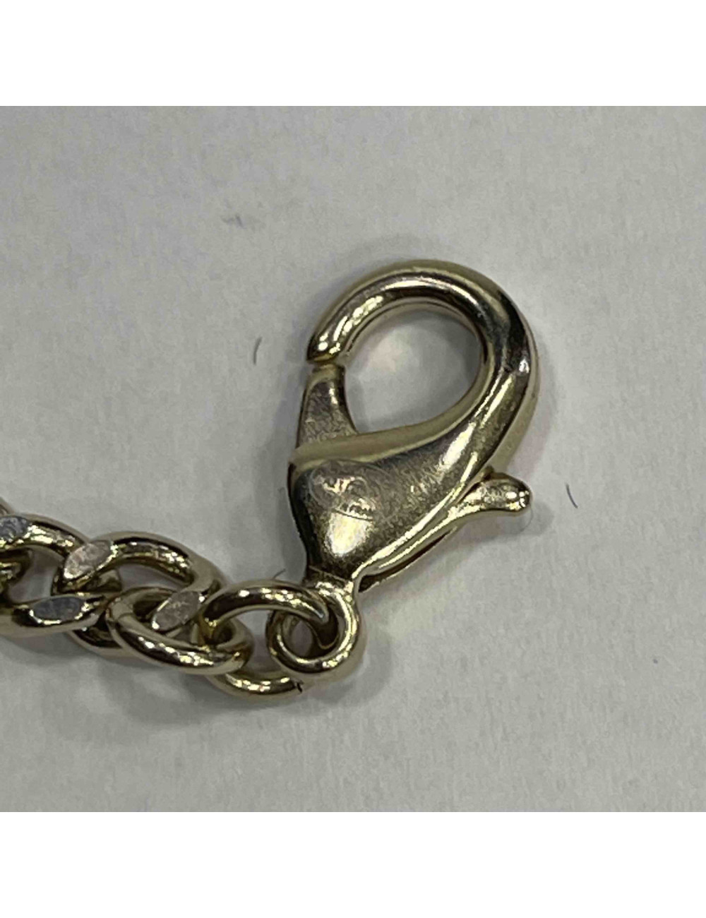 Collier CHANEL doré or pâle