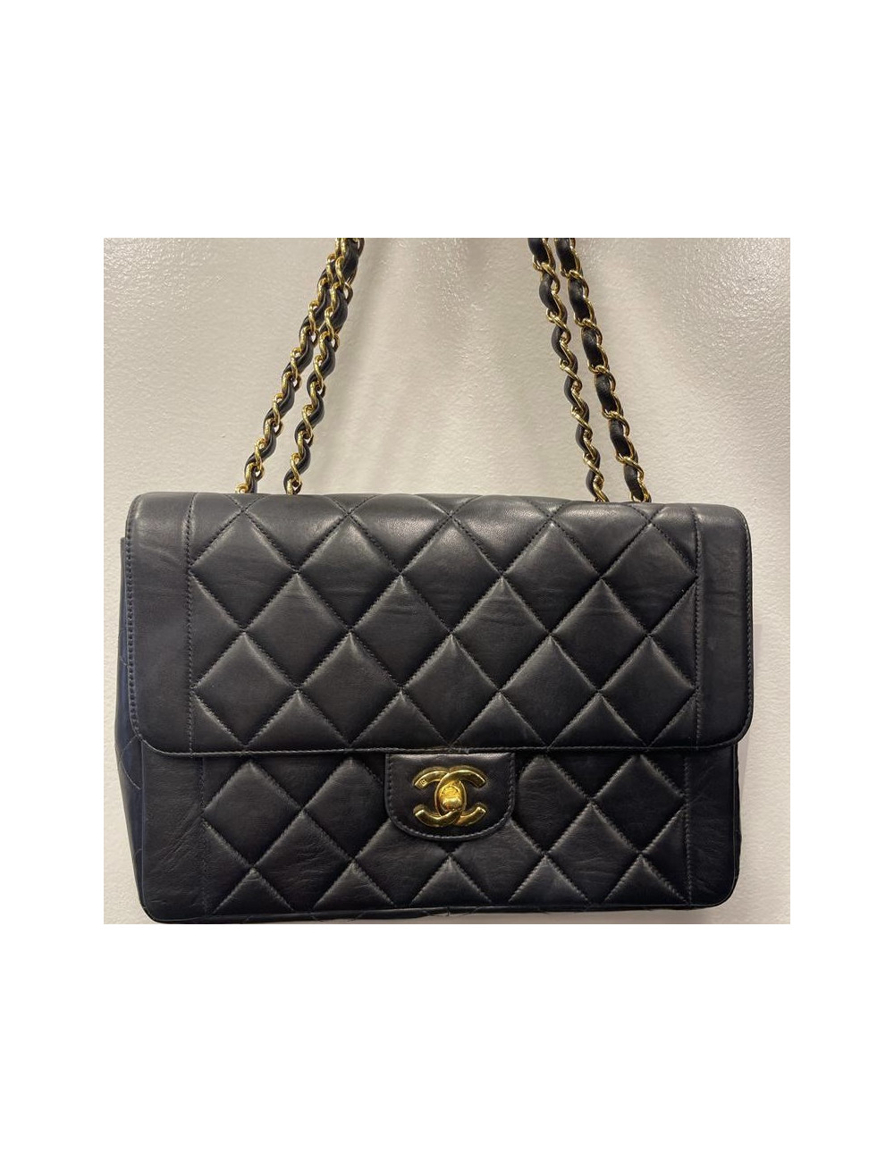 Sac CHANEL classique vintage noir