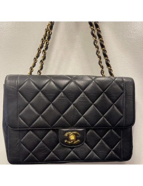 Sac CHANEL classique vintage noir