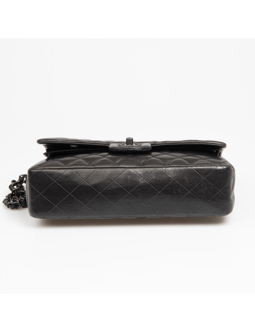 Timeless CHANEL cuir d'agneau all black