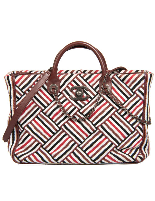 CHANEL toile tote bag - Authentic Certified Occasion