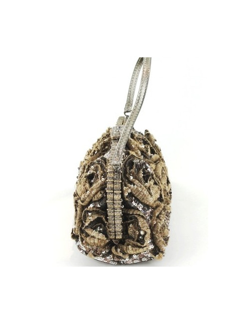 SAC  du soir VALENTINO mordoré