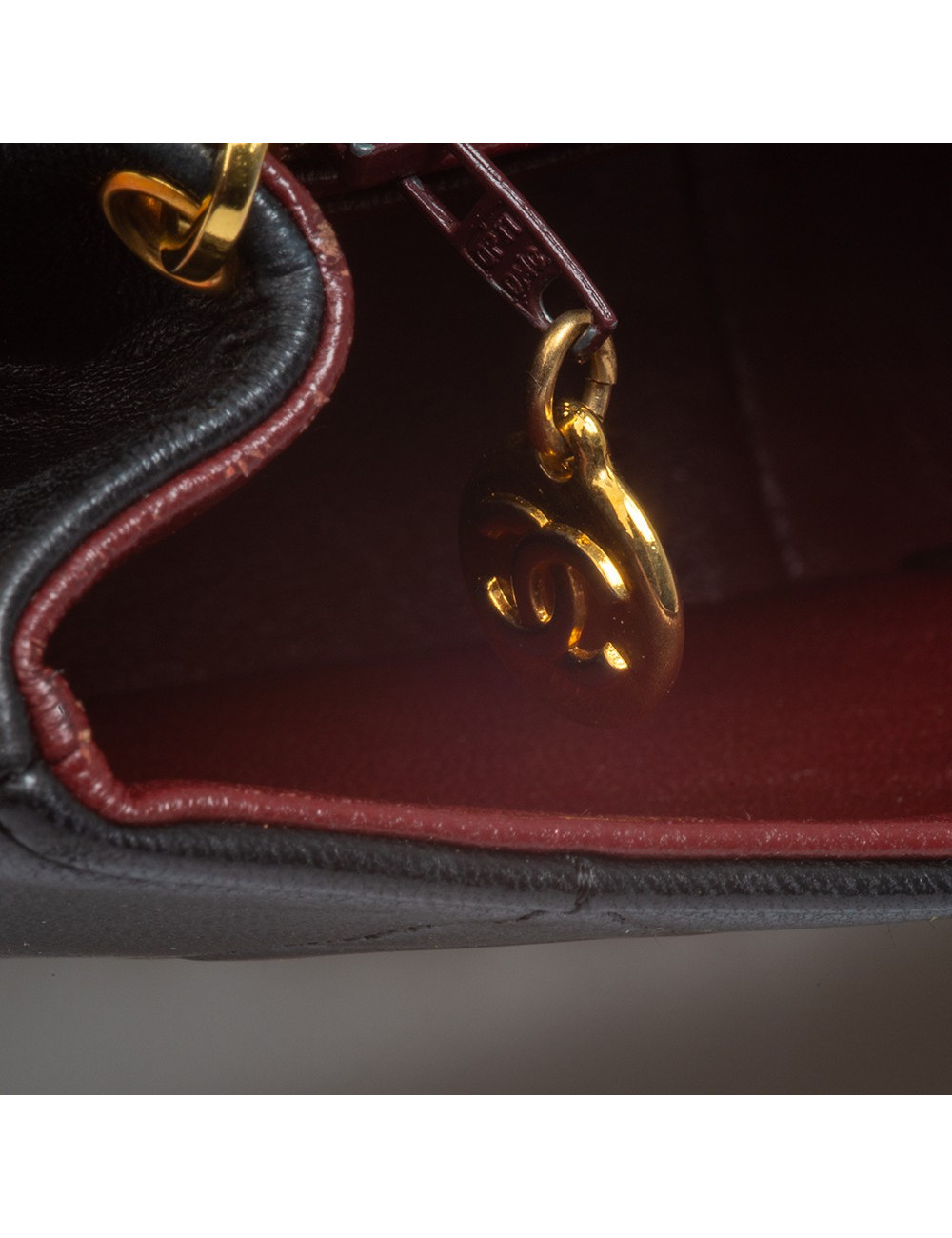 Sac Diana CHANEL vintage noir