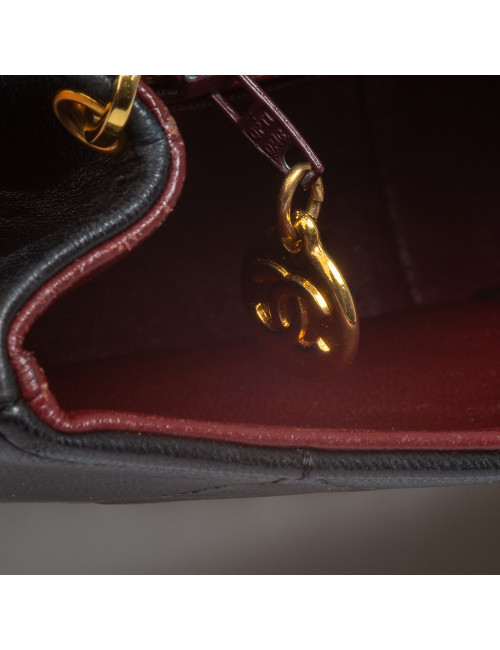 Sac Diana CHANEL vintage noir