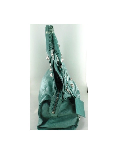 sac BALANCIAGA turquoise