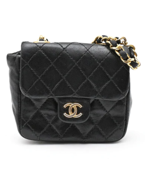 Charms CHANEL noir vintage