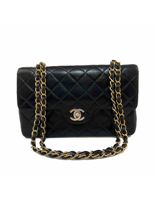 Timeless Couture CHANEL cuir noir