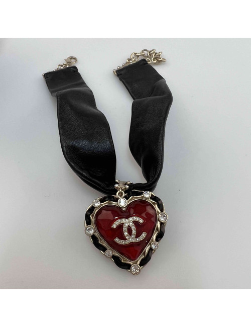 Collier ras de cou CHANEL coeur 