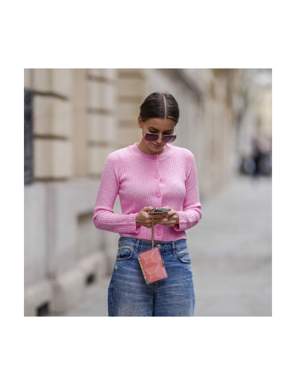 Minaudière CHANEL rose