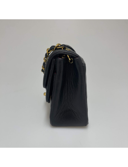 Vintage CHANEL Mini Black Bag - Occasion Certified Authentic