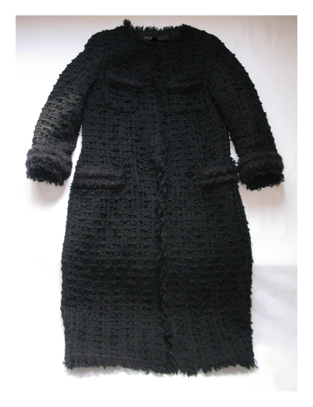 manteau GIAMBATTISTA VALLI noir