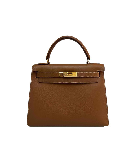 Kelly 28 HERMES epsom gold