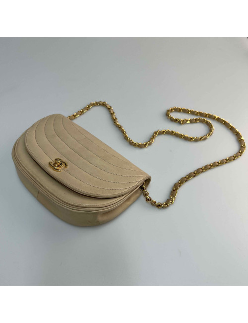 A REPARER Sac CHANEL beige Vintage