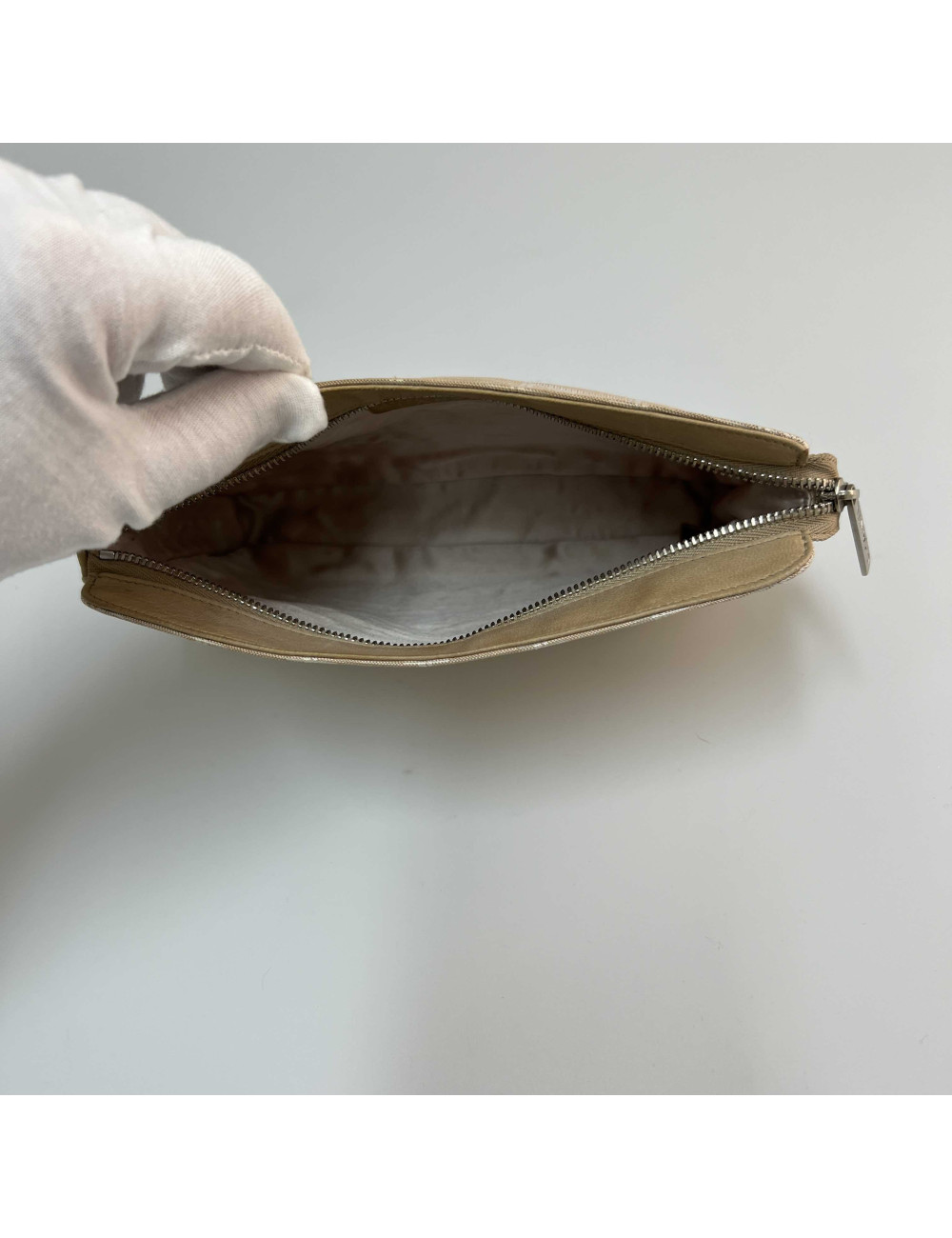 Pochette CHANEL toile 