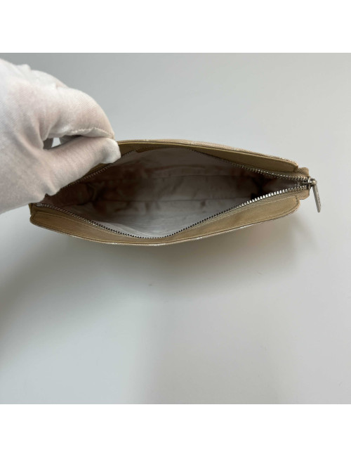 Pochette CHANEL toile 