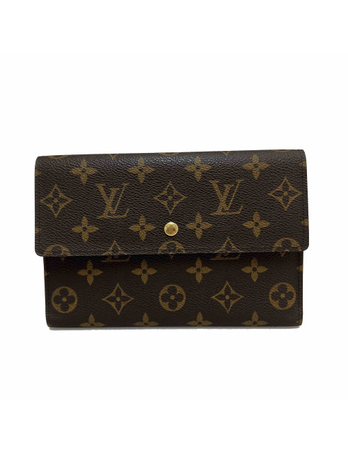 Porte-cartes LOUIS VUITTON GM toile Monogram