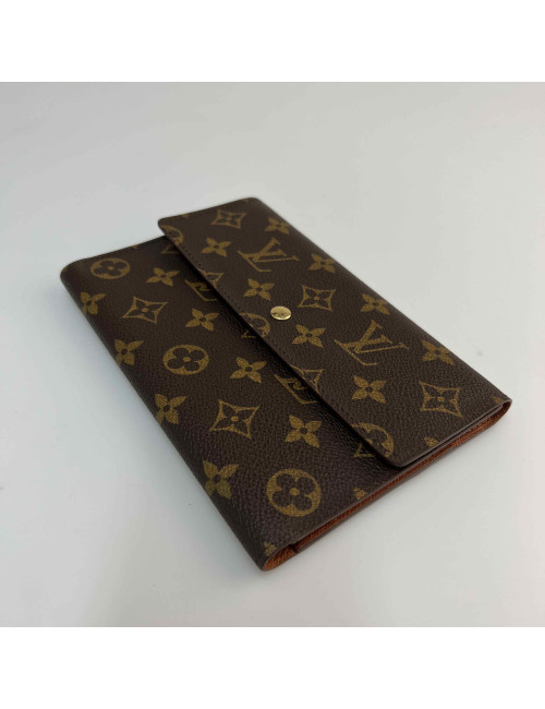 Porte-cartes LOUIS VUITTON GM toile Monogram