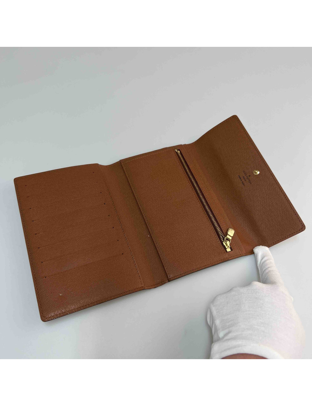 Porte-cartes LOUIS VUITTON GM toile Monogram