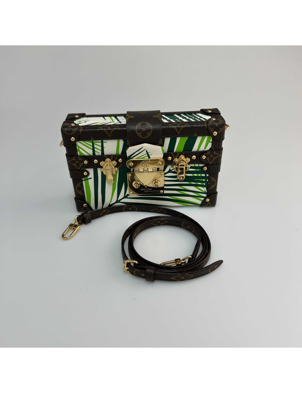 Sac petite malle LOUIS VUITTON Collector