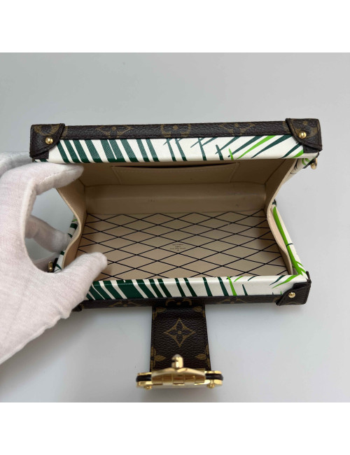 Sac petite malle LOUIS VUITTON Collector