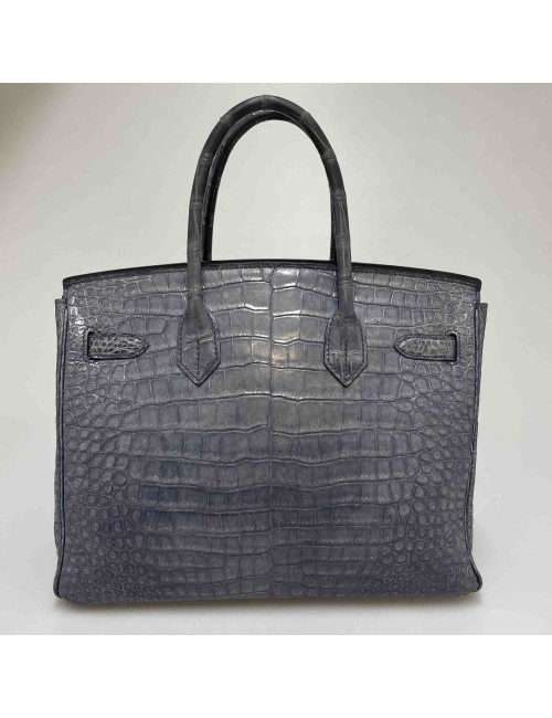 Birkin 30 HERMES crocodile porosus brighton